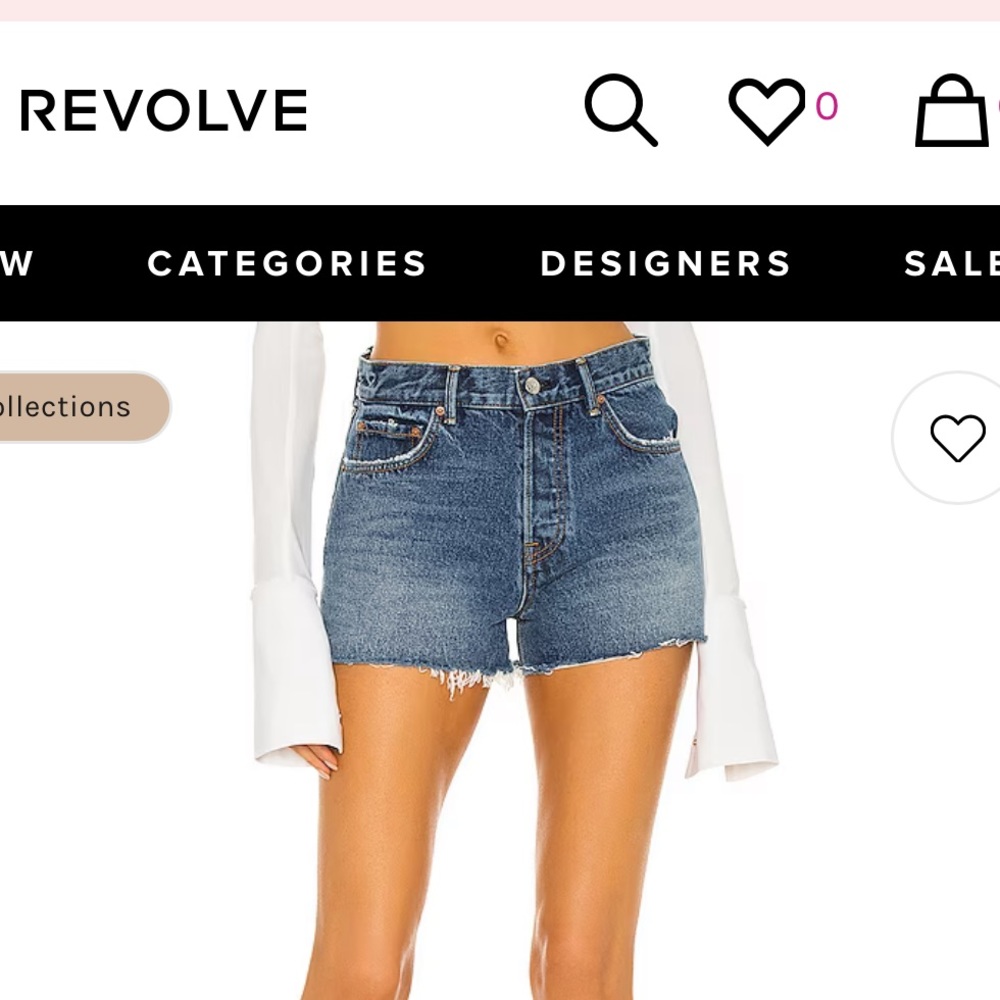 NWOT GRLFRND Denim Shorts | Size 27